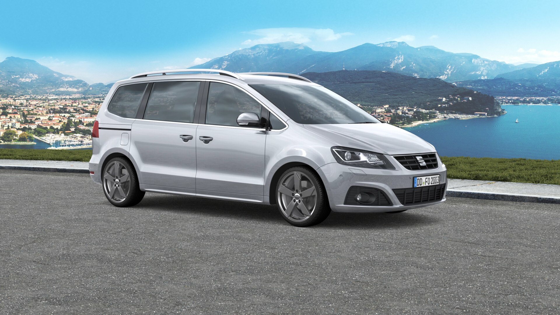 Rial Kodiak graphit für Ihren Seat Alhambra | felgenoutlet.at