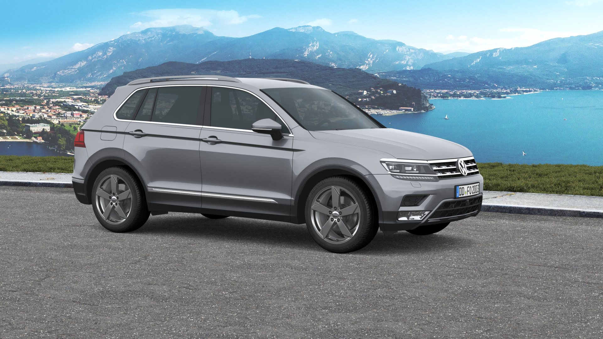 Rial Kodiak graphit für Ihren VW Tiguan | felgenoutlet.de