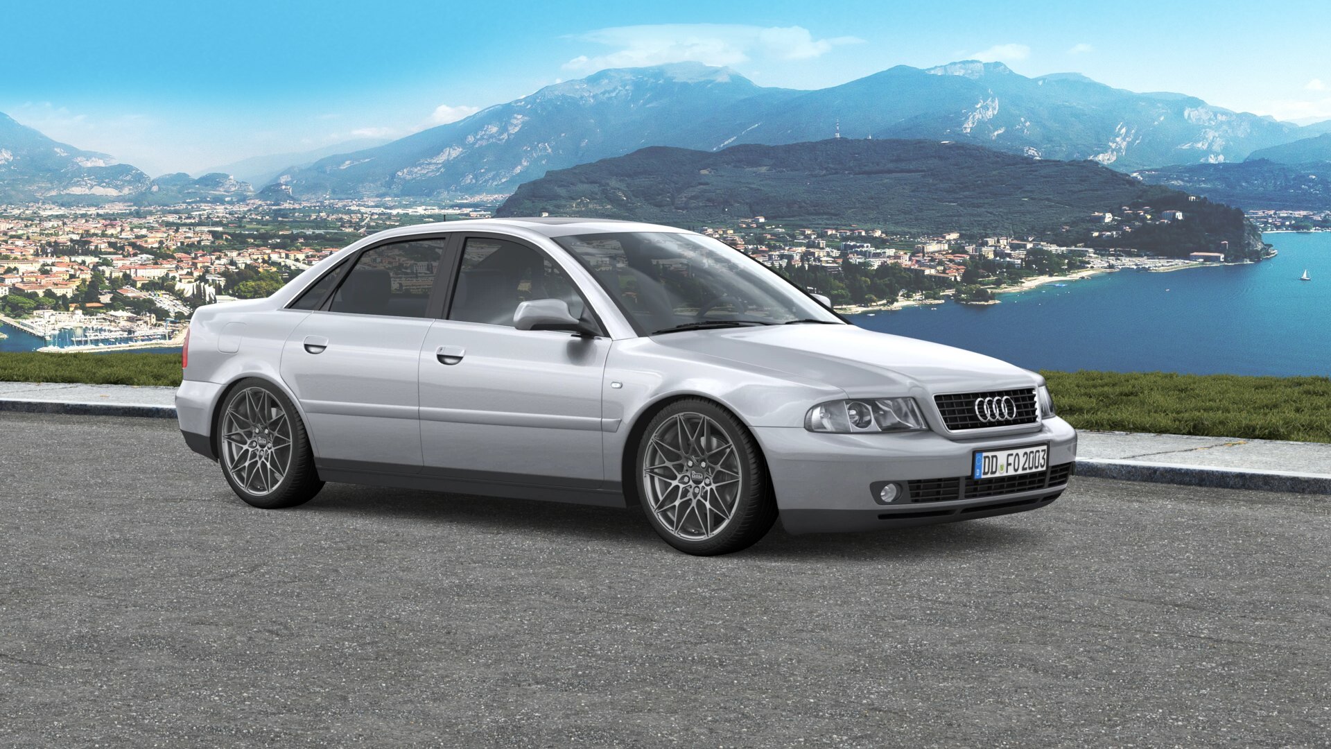 MAM B2 Palladium Painted Für Ihren Audi A4 | Felgenoutlet.de