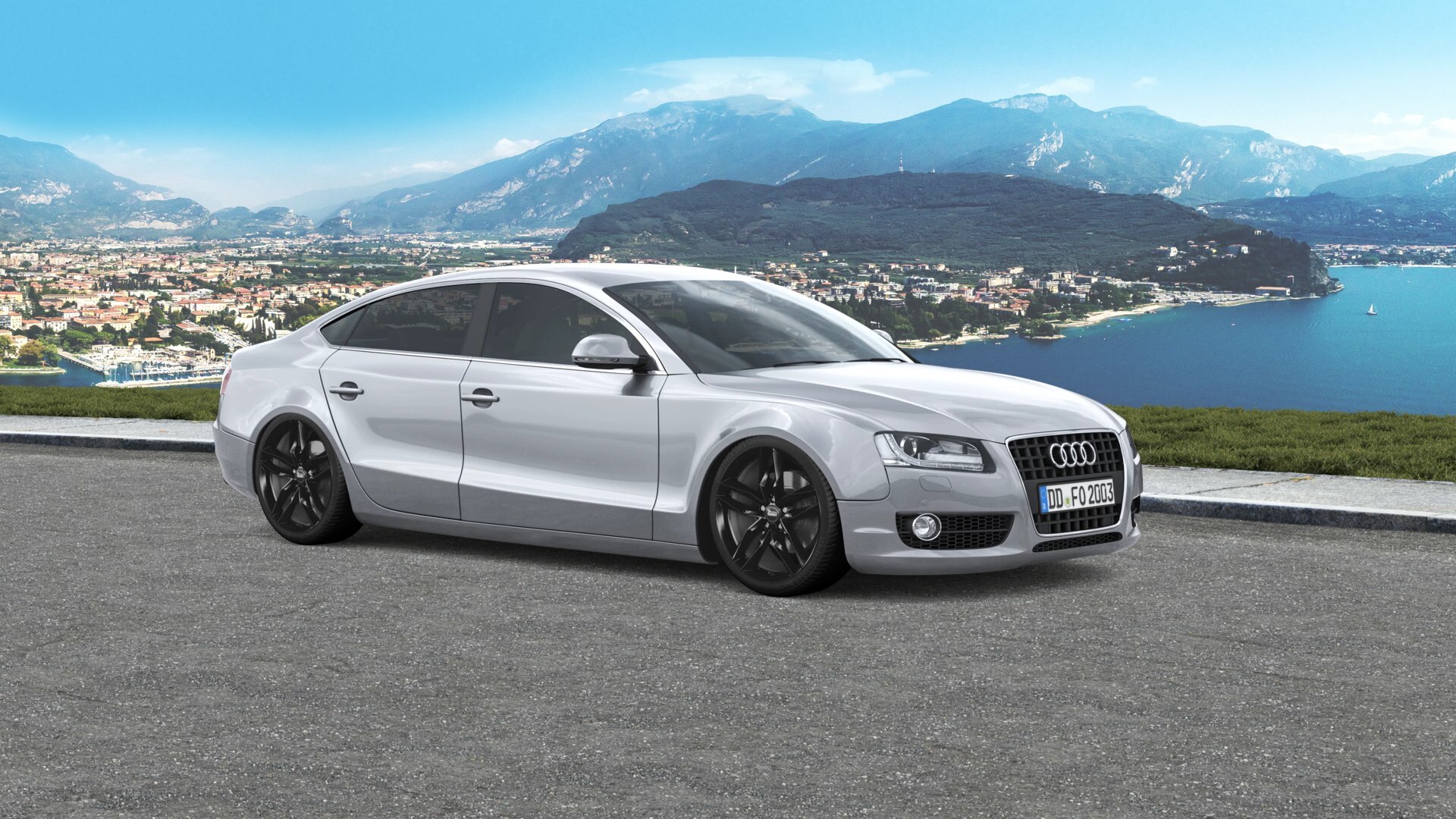 Mam Rs3 Black Painted For Your Audi S5 Wheeloutlet Com