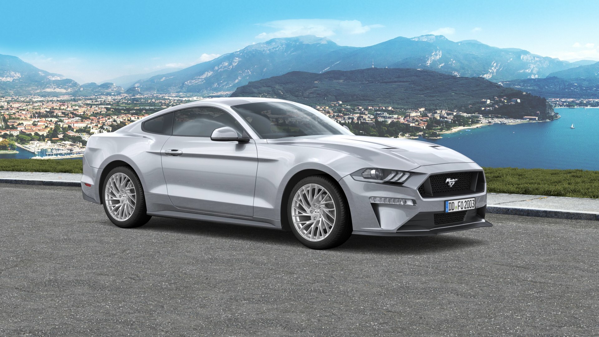 GMP Enigma satin silver für Ihren Ford Mustang | felgenoutlet.de