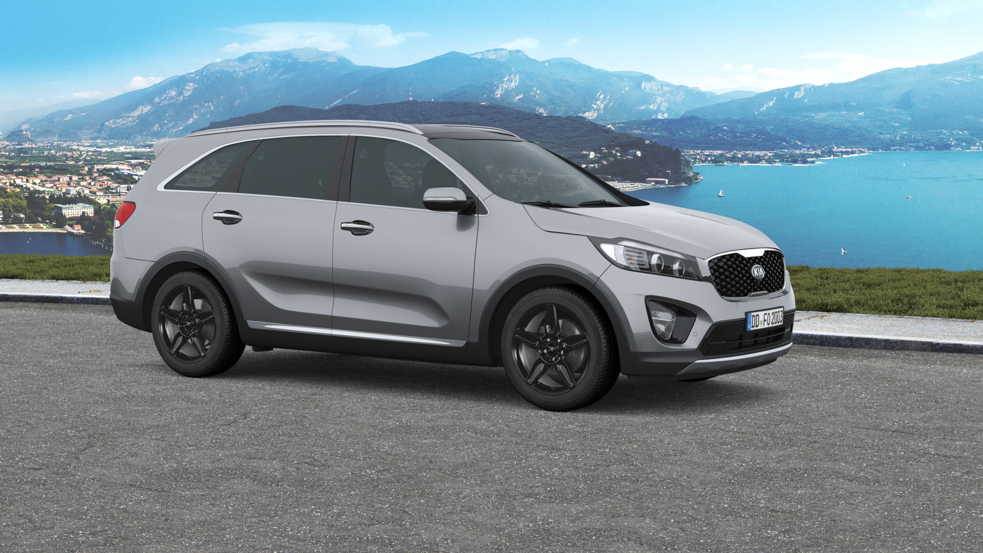 R³ Wheels R3H08 black für Ihren Kia Sorento felgenoutlet.de